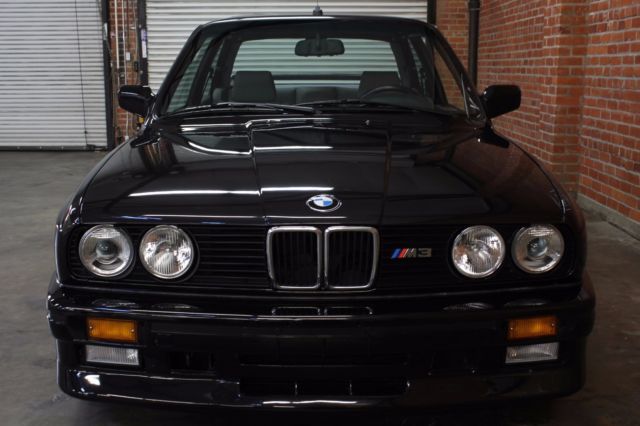 1988 Diamond Black metallic BMW M3 Coupe