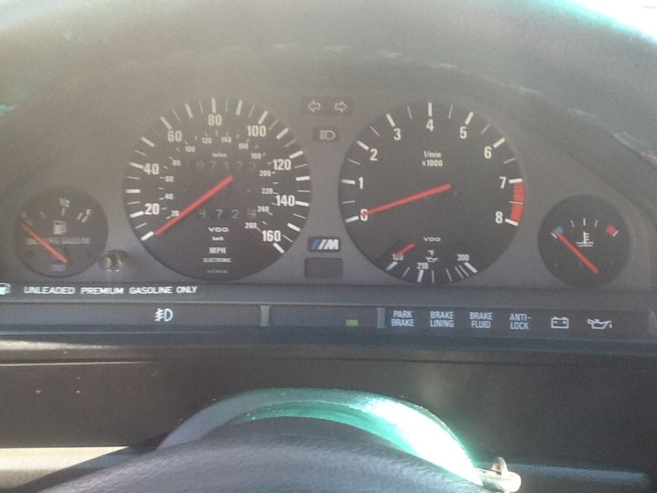 1988 Red BMW M3 Coupe