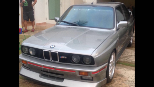 1988 Steel Gray BMW M3 Coupe