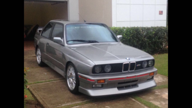 1988 Steel Gray BMW M3 Coupe