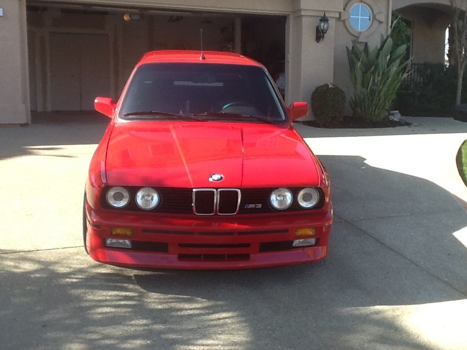 1988 Red BMW M3 Coupe
