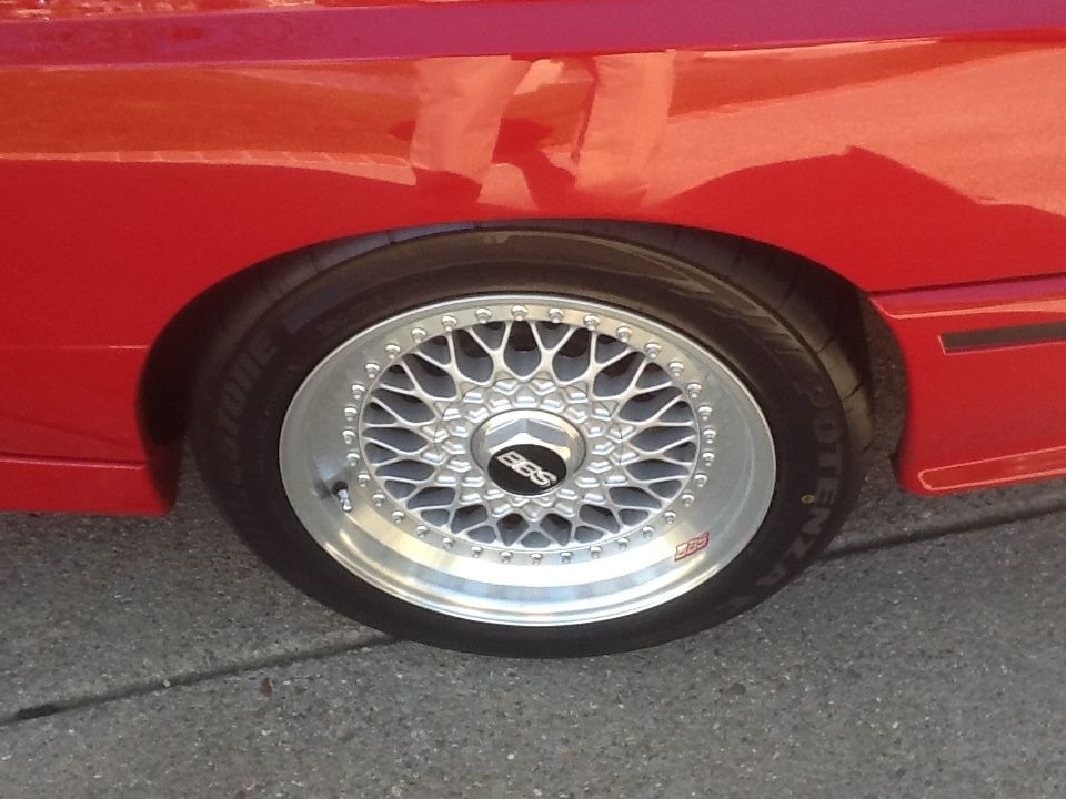 1988 Red BMW M3 Coupe