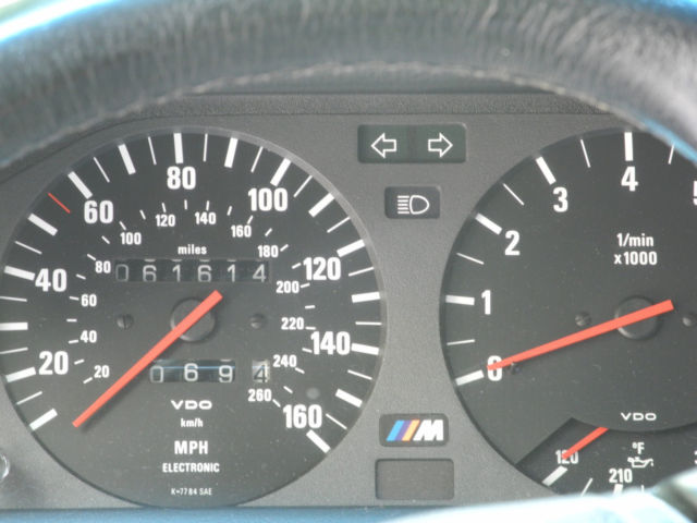 1989 White BMW M3 Coupe