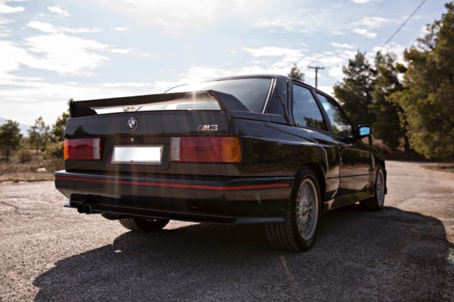 1988 Black BMW M3 Coupe
