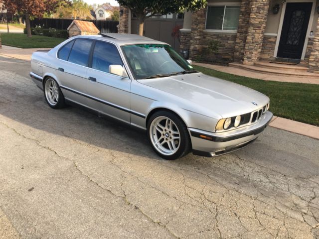 1991 SILVER BMW 5-Series