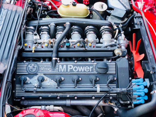 1985 Red BMW M6 Crew Cab Pickup