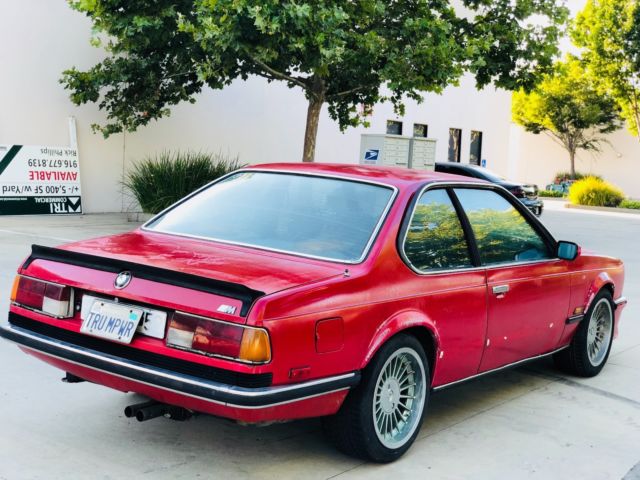 1985 Red BMW M6 Crew Cab Pickup