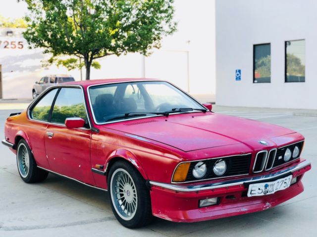 1985 Red BMW M6 Crew Cab Pickup