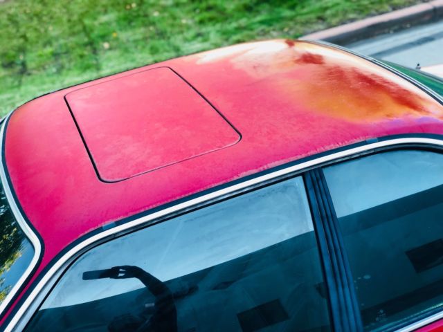 1985 Red BMW M6 Crew Cab Pickup