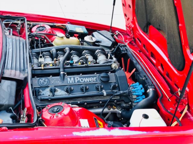 1985 Red BMW M6 Crew Cab Pickup