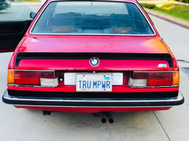 1985 Red BMW M6 Crew Cab Pickup