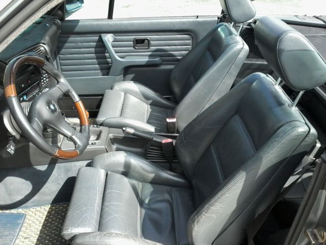 1989 Blue BMW 3-Series Convertible