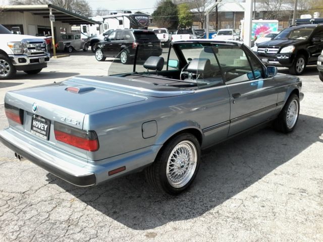 1989 Blue BMW 3-Series Convertible