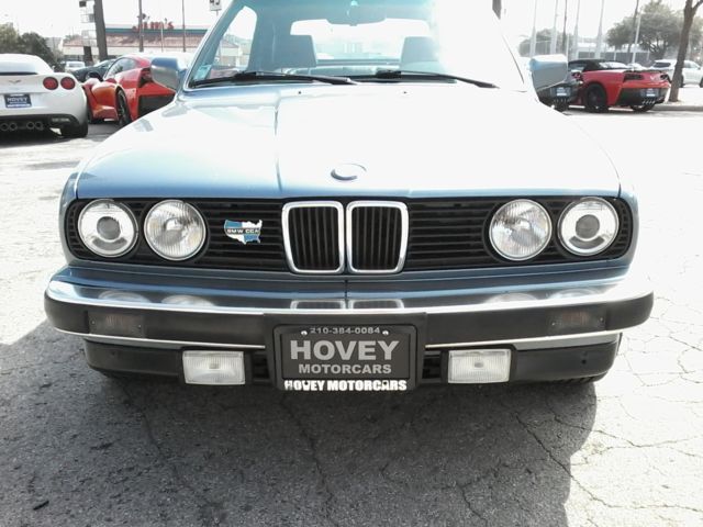 1989 Blue BMW 3-Series Convertible