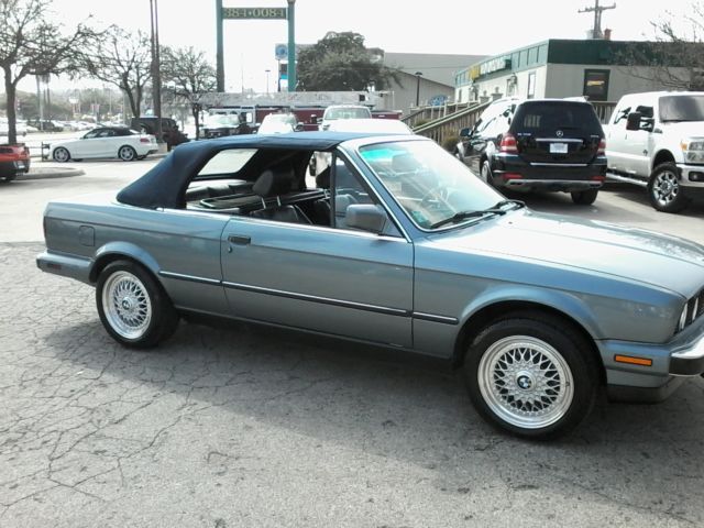 1989 Blue BMW 3-Series Convertible
