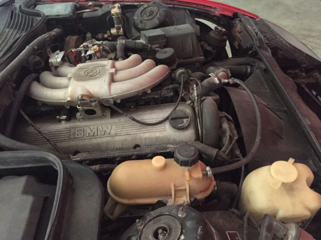 1990 Red BMW Other Convertible