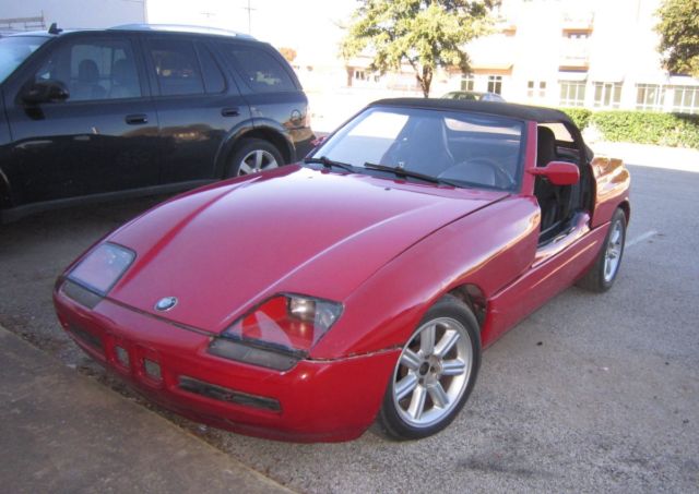 1990 Red BMW Z8 Convertible