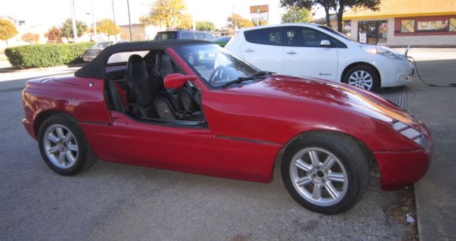 1990 Red BMW Z8 Convertible