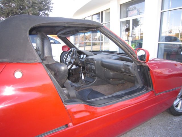 1990 Red BMW Z8 Convertible