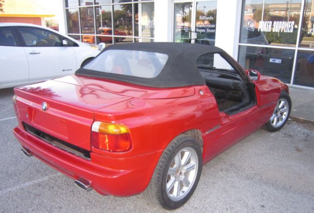1990 Red BMW Z8 Convertible