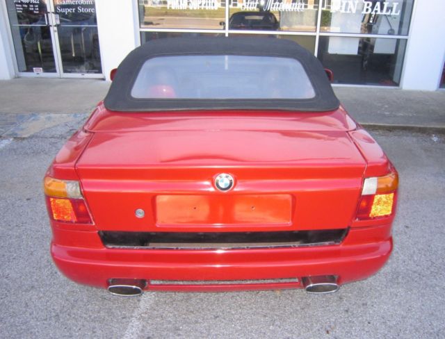 1990 Red BMW Z8 Convertible