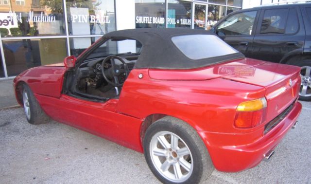 1990 Red BMW Z8 Convertible