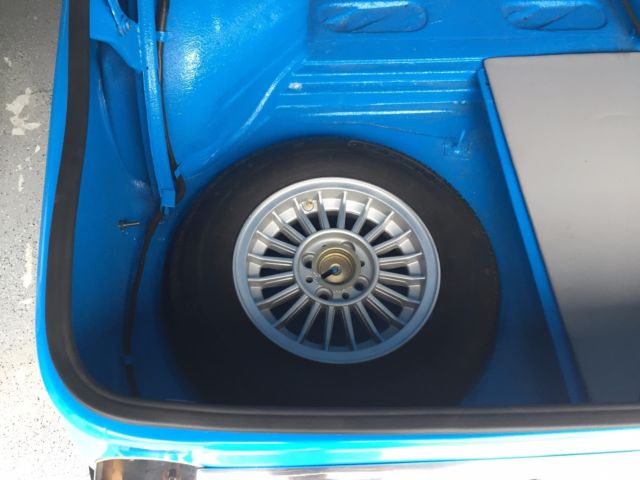 1969 Blue BMW 2002 Coupe