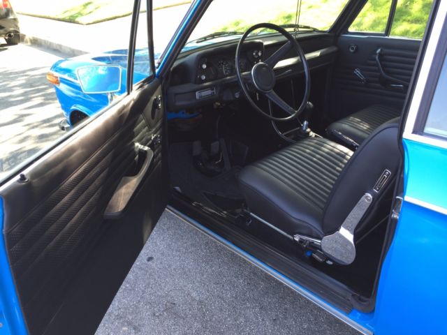 1969 Blue BMW 2002 Coupe