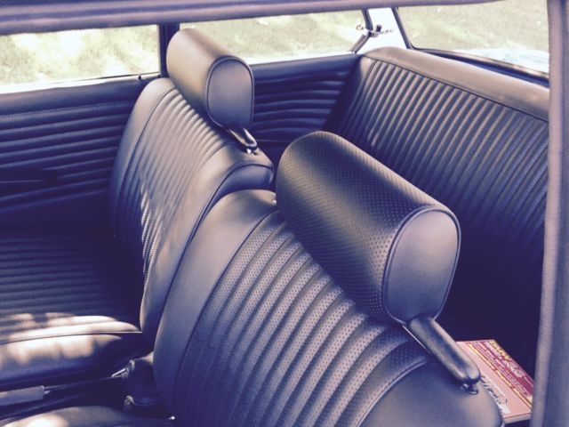 1969 Blue BMW 2002 Coupe