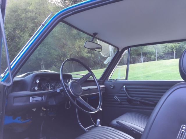 1969 Blue BMW 2002 Coupe