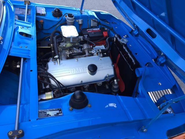 1969 Blue BMW 2002 Coupe