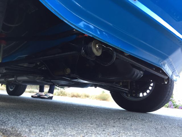 1969 Blue BMW 2002 Coupe