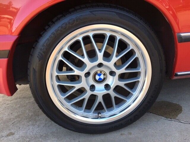 1988 red BMW 6-Series Coupe