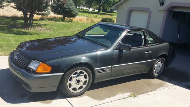 1994 Gray & Black Mercedes-Benz 600-Series Convertible
