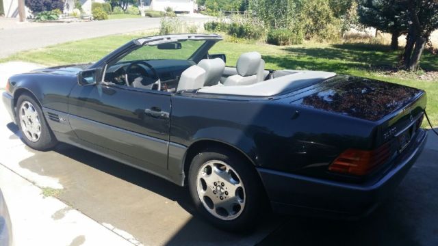 1994 Gray & Black Mercedes-Benz 600-Series Convertible