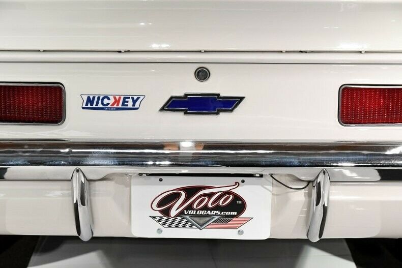 1969 White Chevrolet Camaro Hardtop