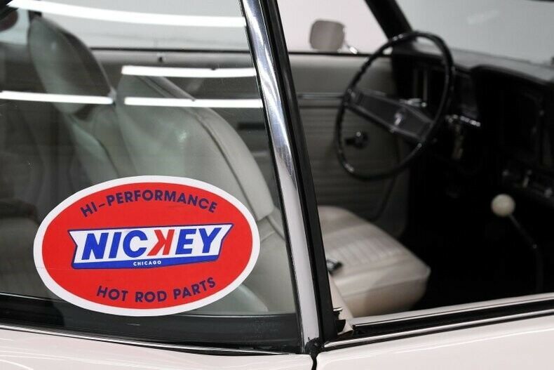 1969 White Chevrolet Camaro Hardtop