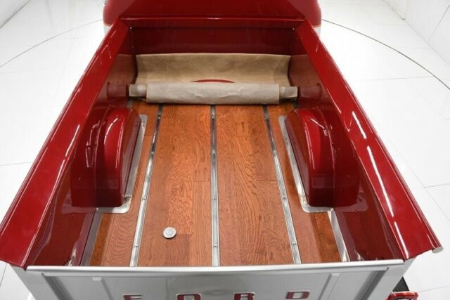 1954 Burgundy Ford F-100 Pickup Truck