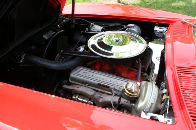 1964 Red Chevrolet Corvette Convertible