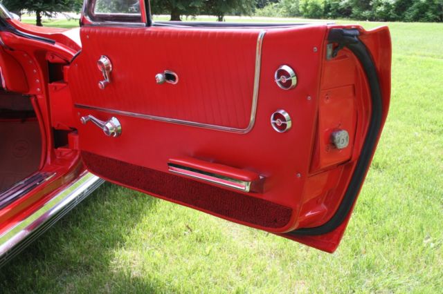1964 Red Chevrolet Corvette Convertible