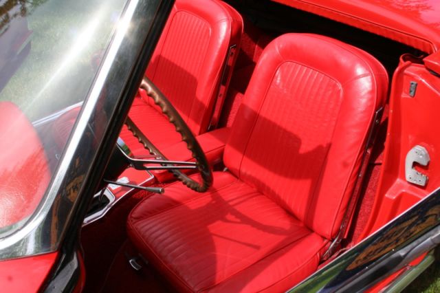 1964 Red Chevrolet Corvette Convertible
