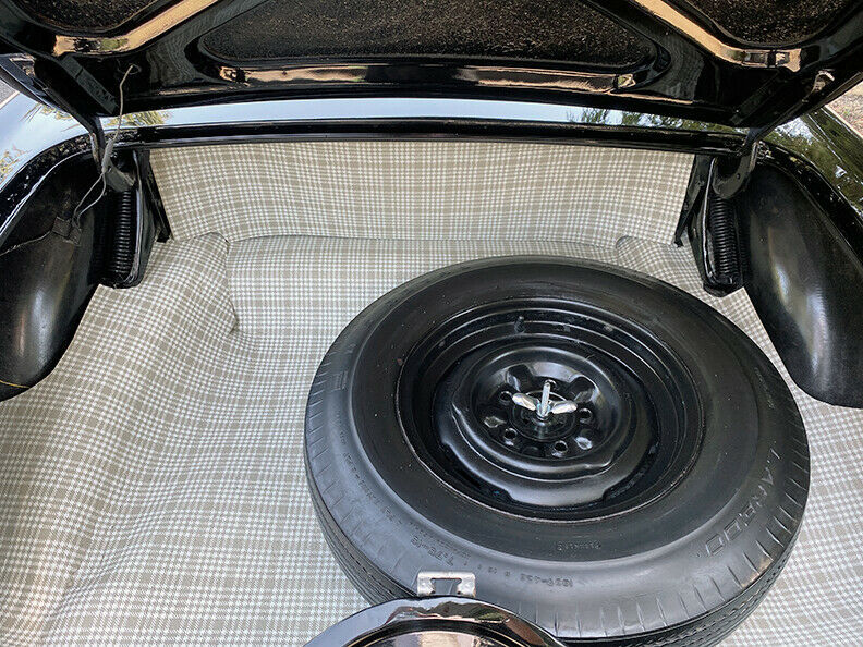 1955 Black Ford Thunderbird Convertible