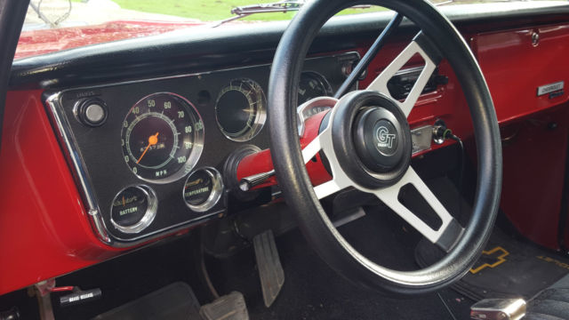 1969 Red Chevrolet C-10