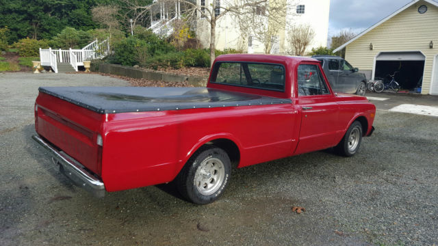 1969 Red Chevrolet C-10