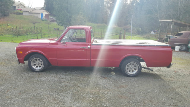 1969 Red Chevrolet C-10