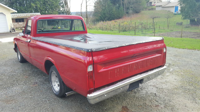 1969 Red Chevrolet C-10