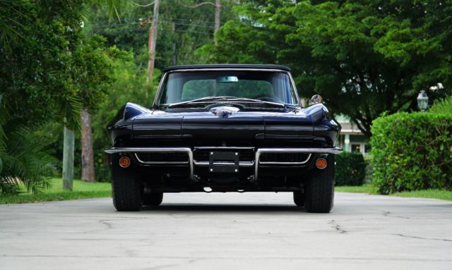 1965 Black Chevrolet Corvette Convertible