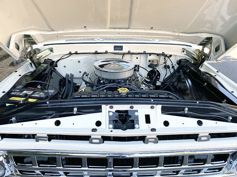 1965 Wimbledon White Ford F-100 Custom Cab