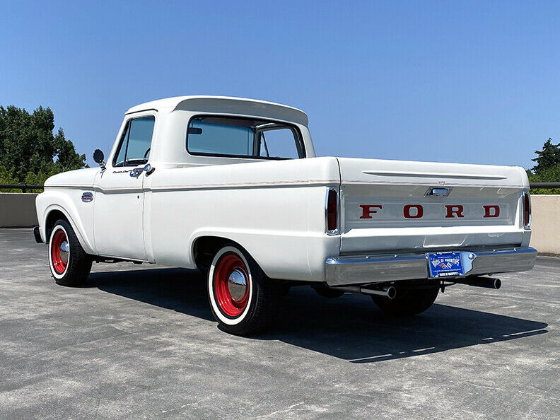 1965 Wimbledon White Ford F-100 Custom Cab