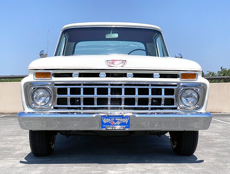 1965 Wimbledon White Ford F-100 Custom Cab